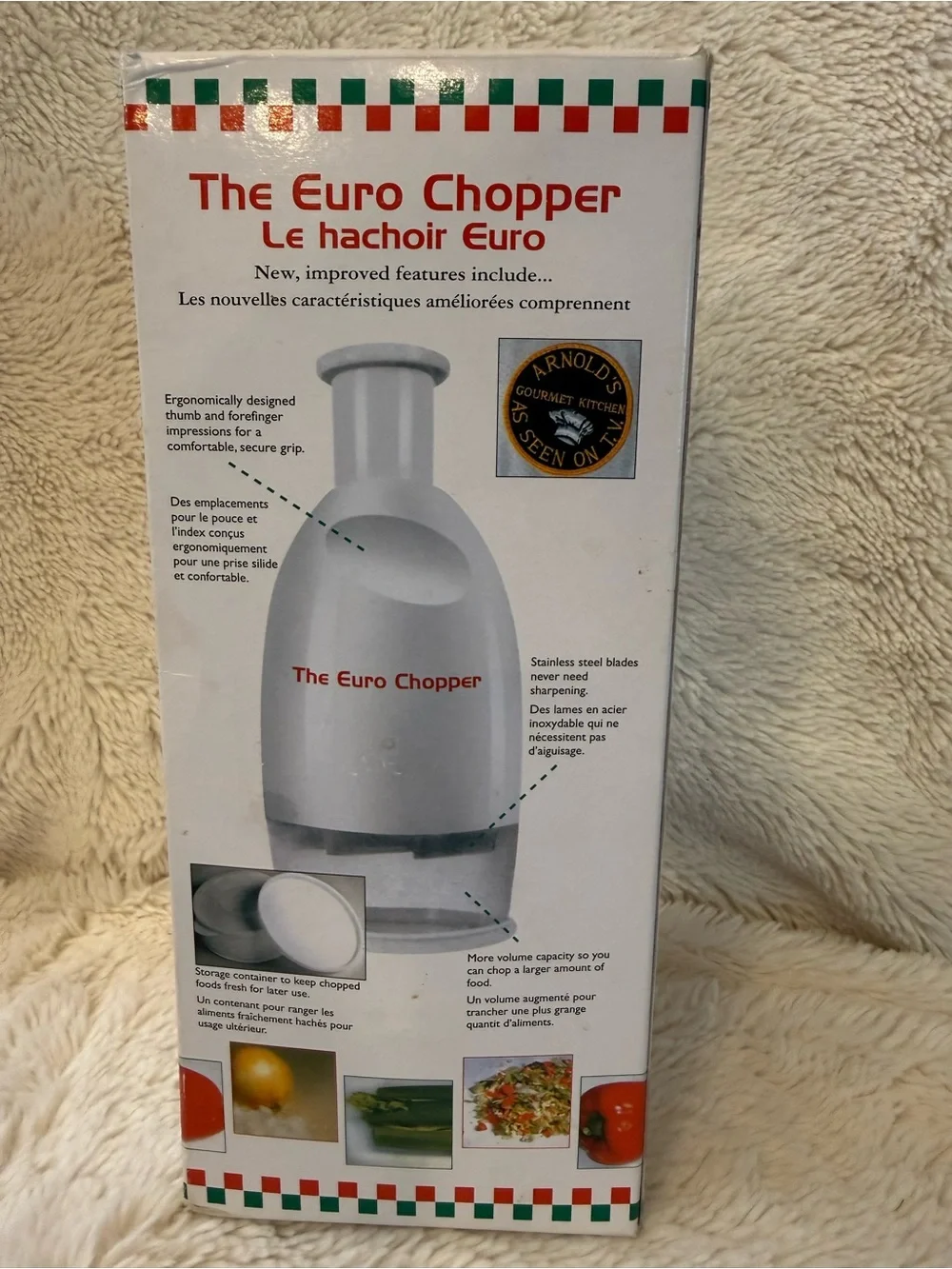 The Euro Chopper Deluxe Model 4 Pc. Set 9 1/2